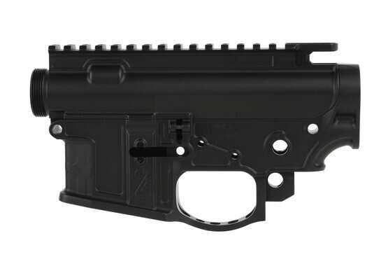 The 2A Armament Balios Lite Gen 2 receiver set has an integrated trigger guard and flared magazine well